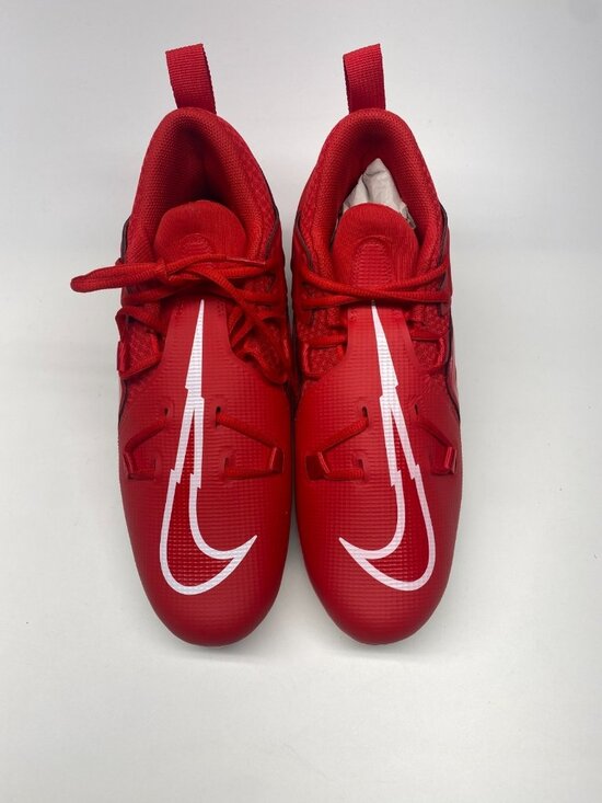 Nike Men’s Alpha Menace Pro 3 Mid Football Cleats CT6649-616 Red/White Sz 10 main image 8